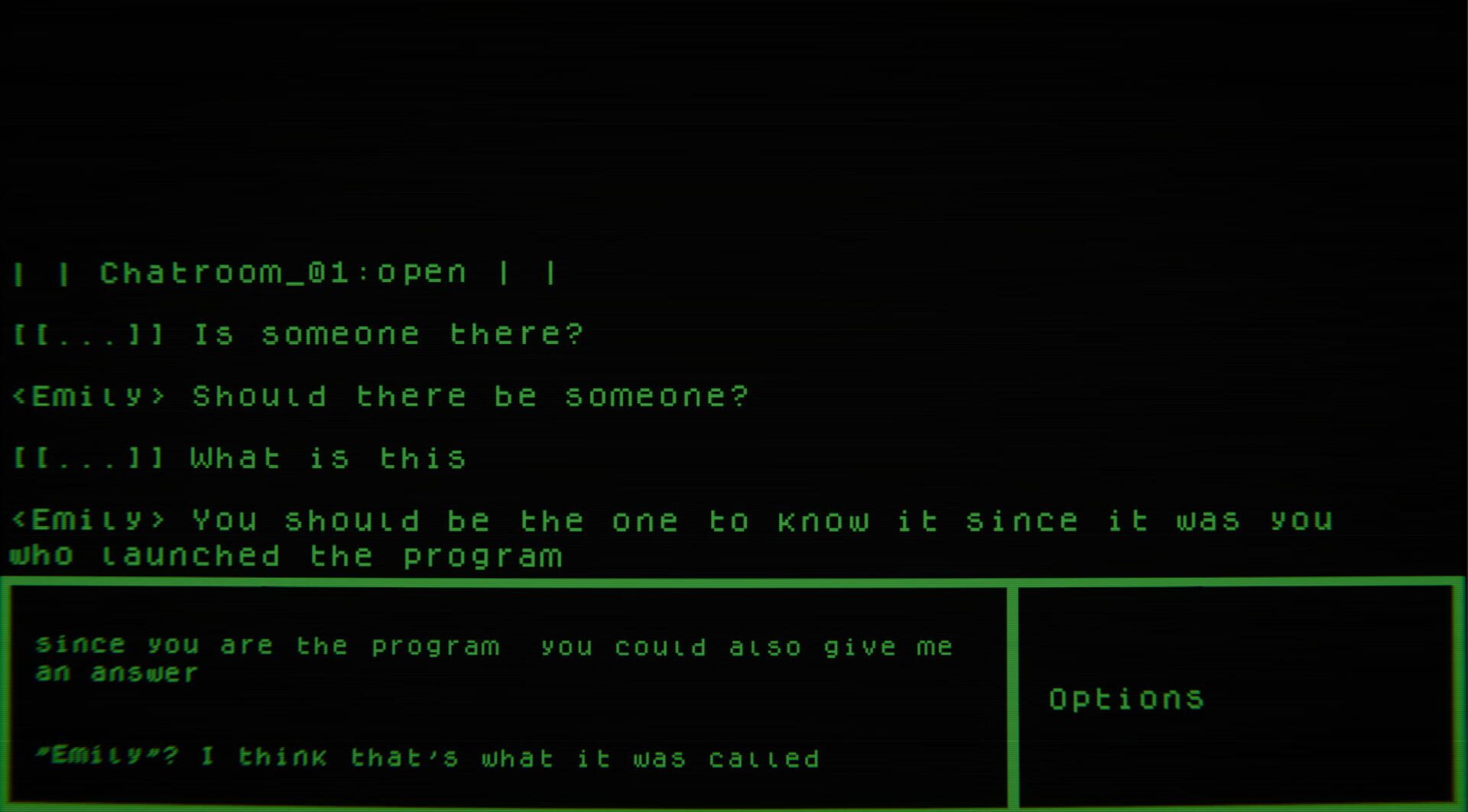 Emily screenshot 1