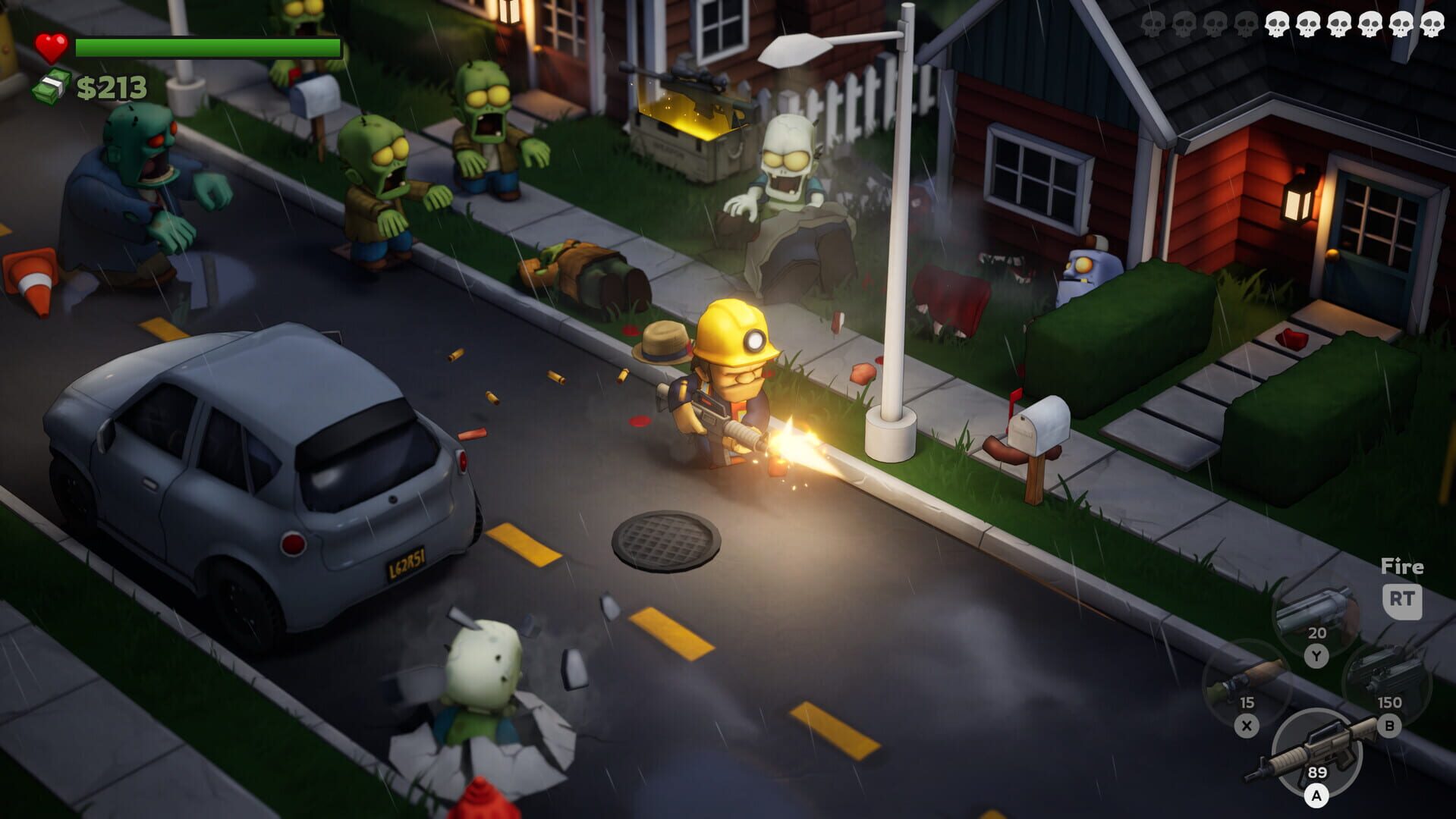 Zombieville USA 3D screenshot 1