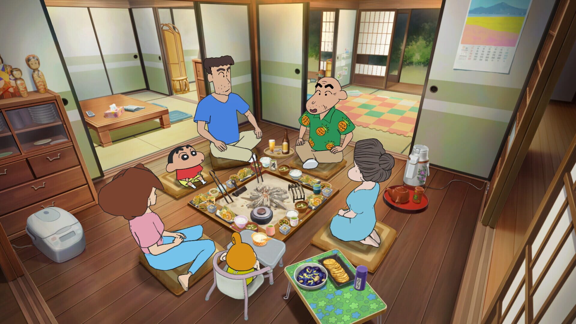 Shin-chan: Shiro and the Coal Town screenshot 1