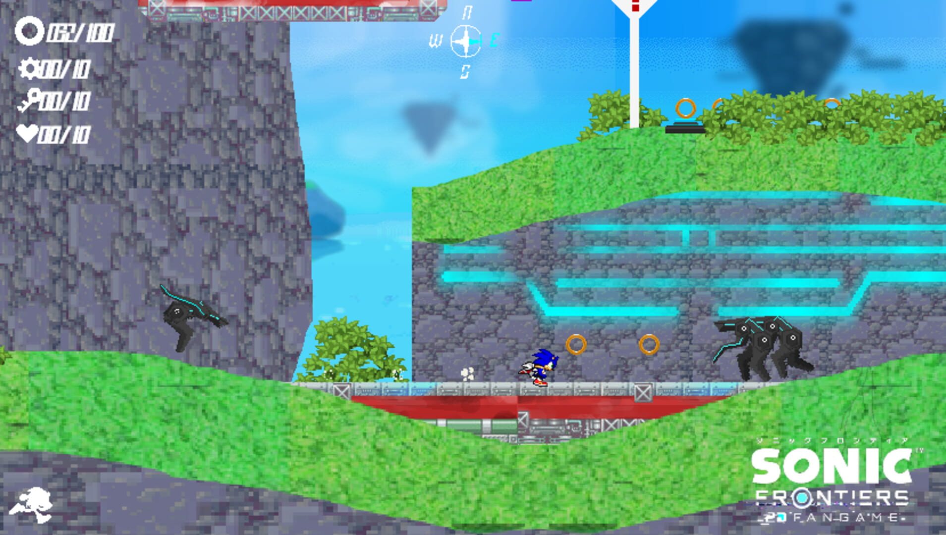 Sonic Frontiers 2D screenshot 1