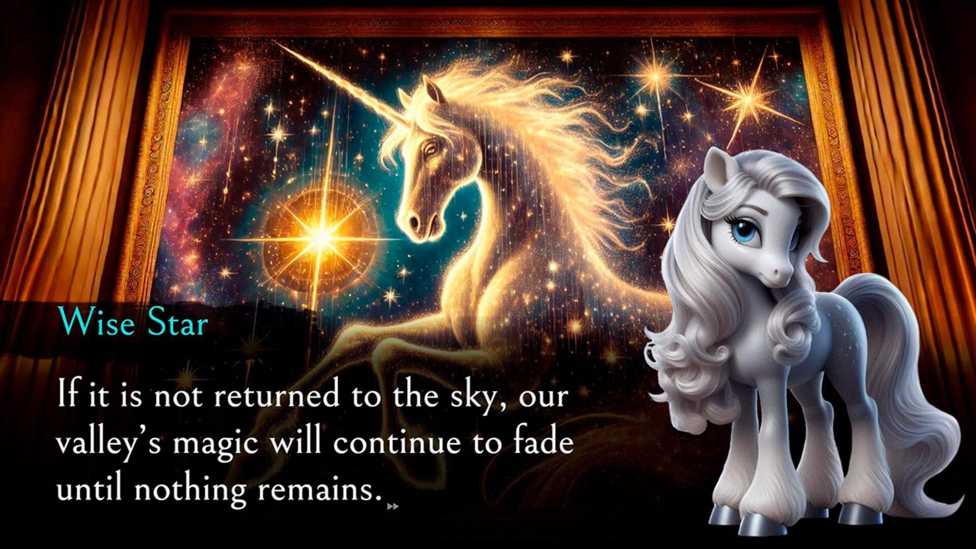 Aurora Light Pony: Ponies and Horses in the Valley of Stars screenshot 1