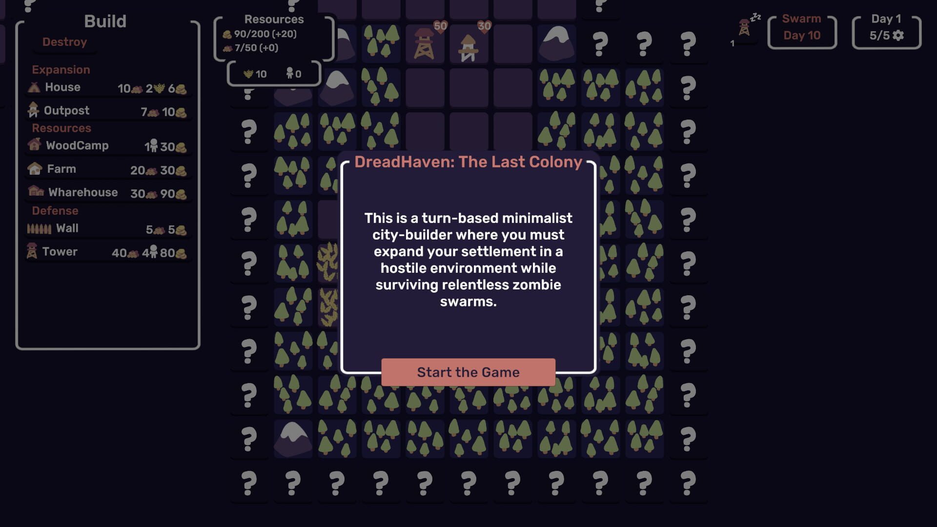 DreadHaven: The Last Colony screenshot 1