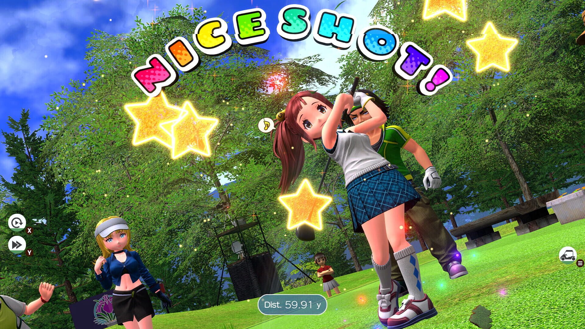 Everybody’s Golf: Hot Shots screenshot 1