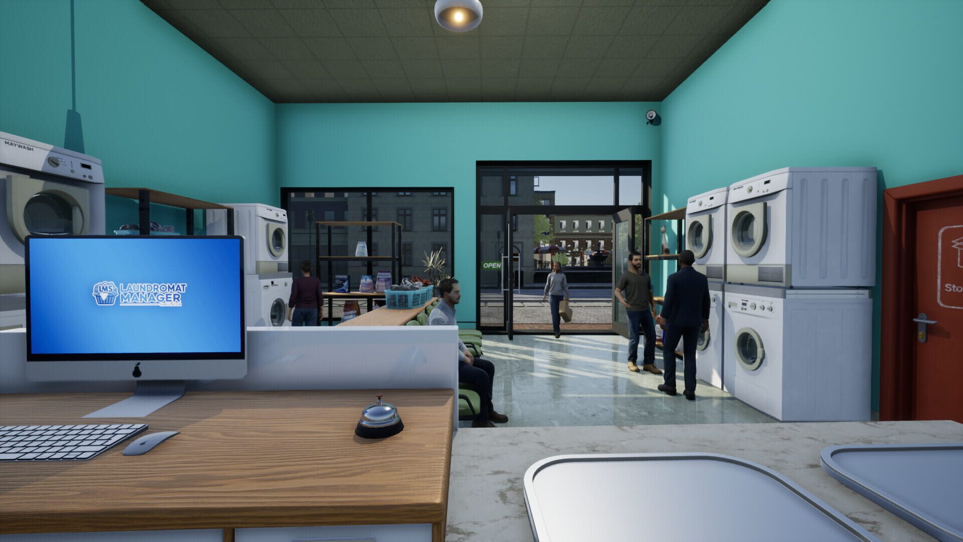 Laundromat Manager Simulator screenshot 1