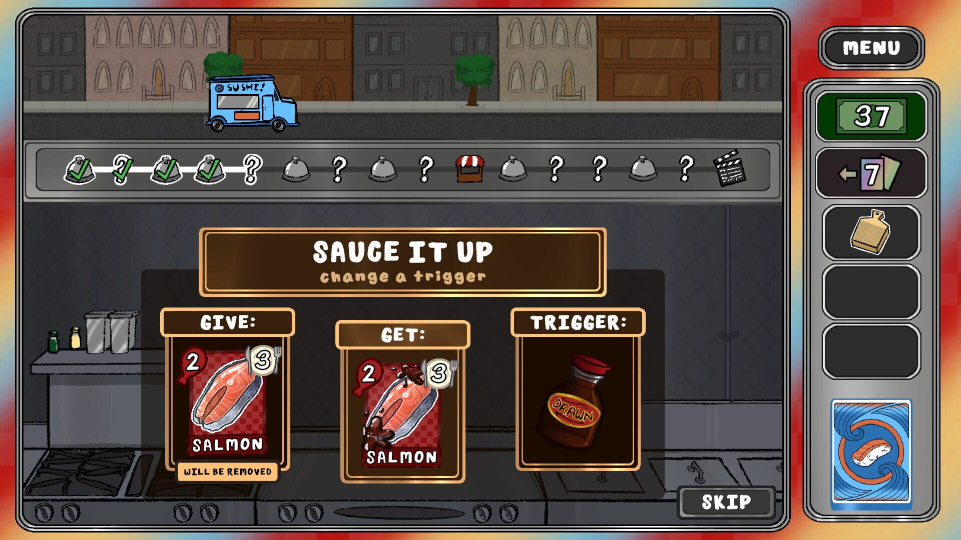 A la Card screenshot 1
