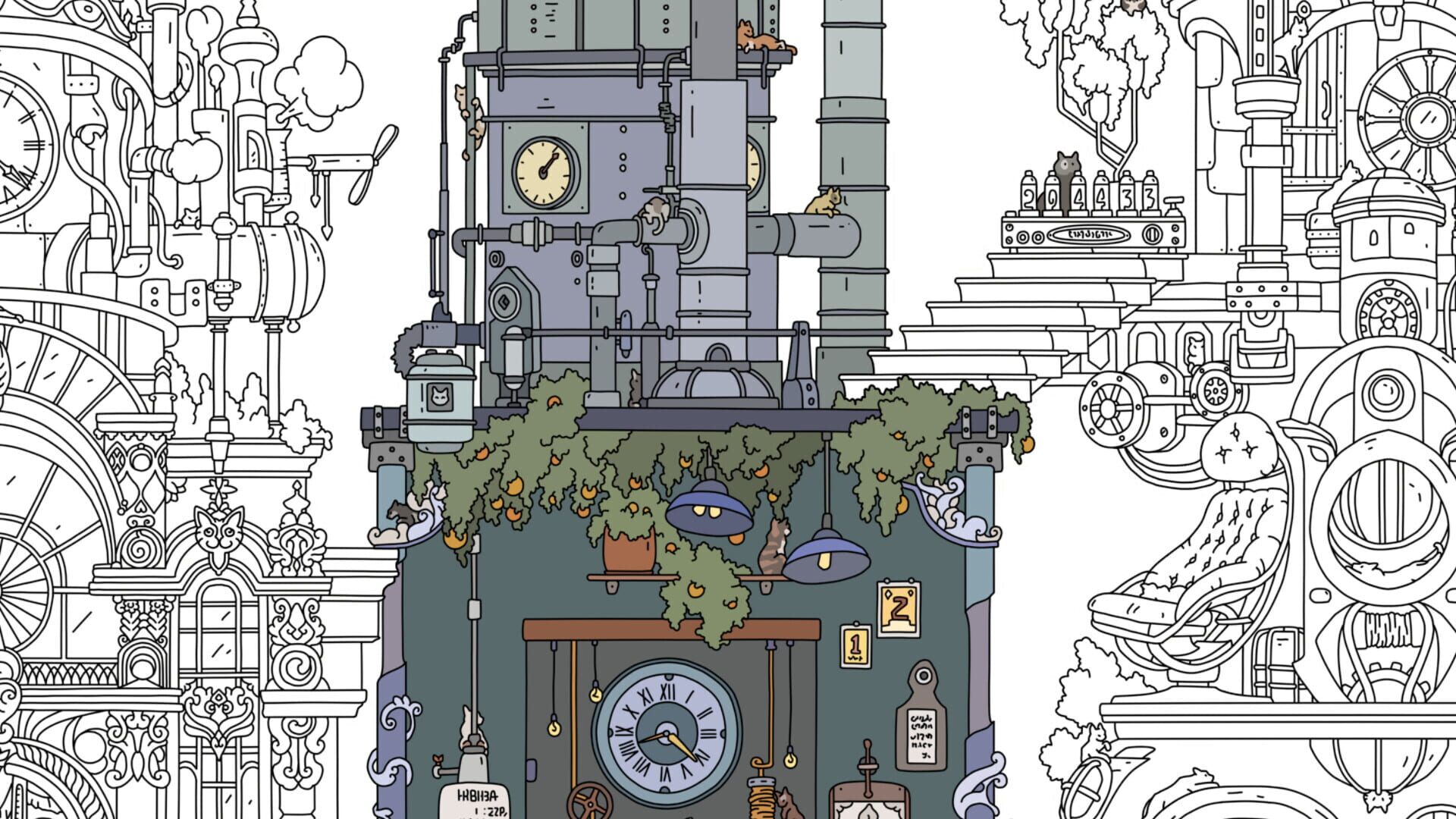Find Kittens 3: Steampunk screenshot 1