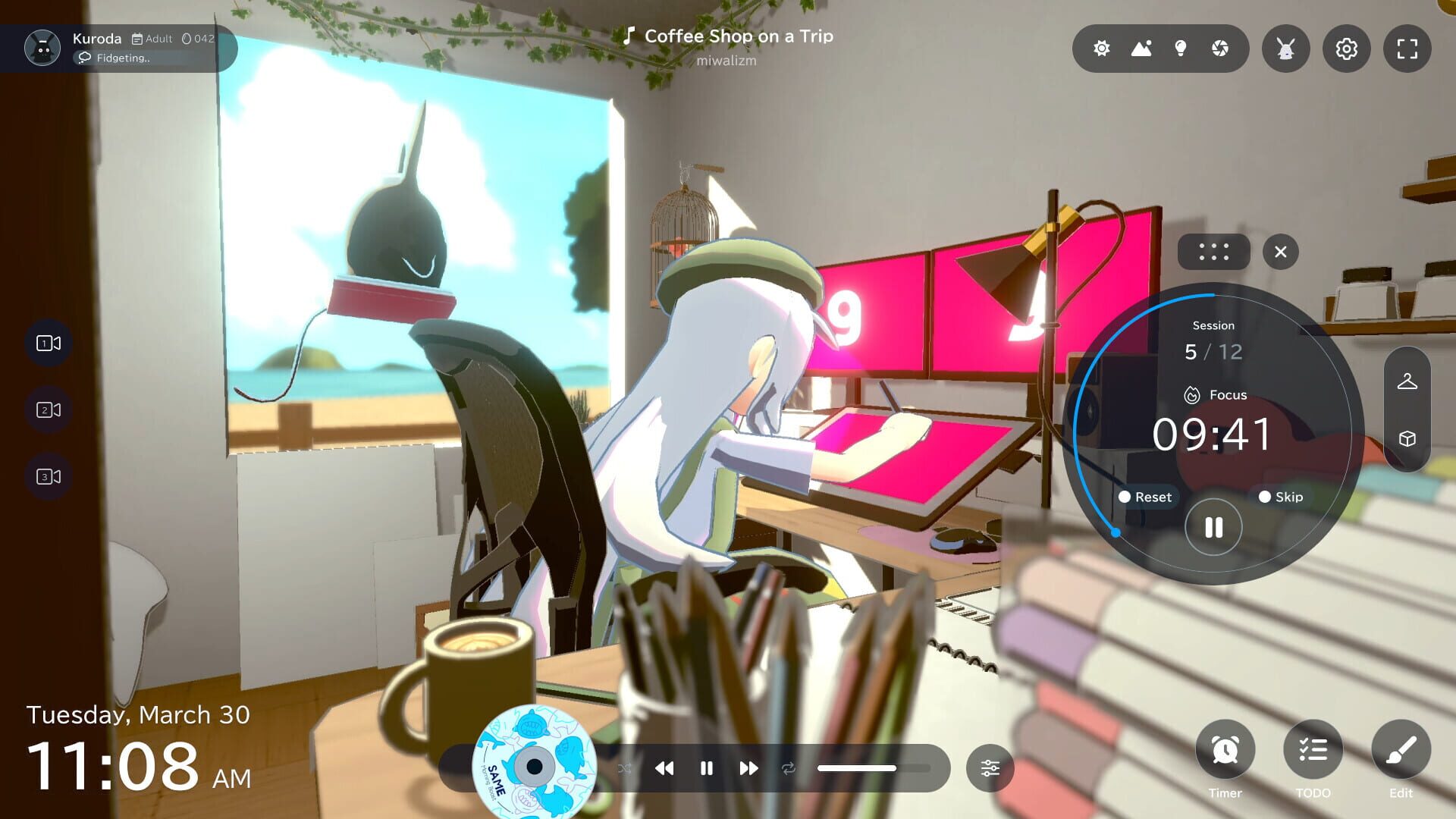 Gogh: Focus with Your Avatar screenshot 1