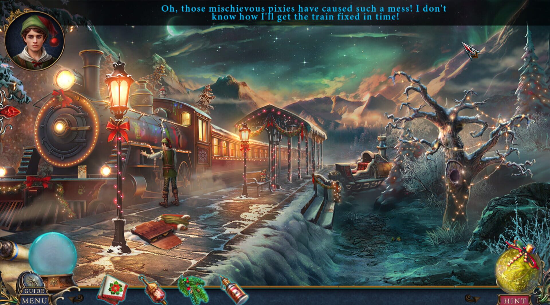 Bridge to Another World: The Christmas Curse - Collector's Edition screenshot 1