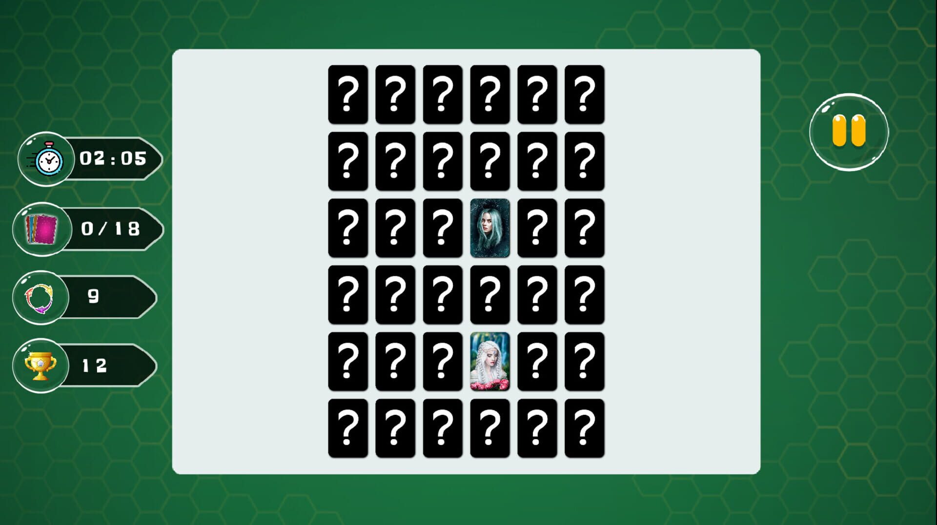 Fantasy Memory: A Relaxing Match Game screenshot 1