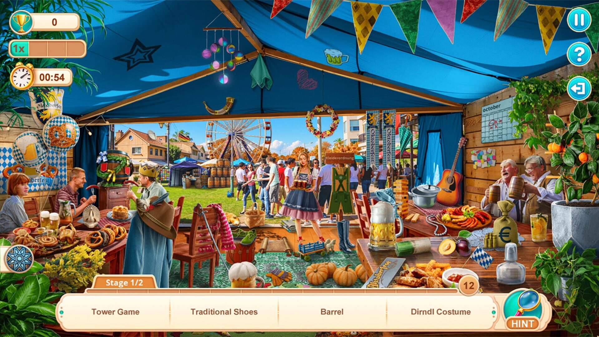 Holiday in Europe: Wonders of Germany - Collector's Edition screenshot 1