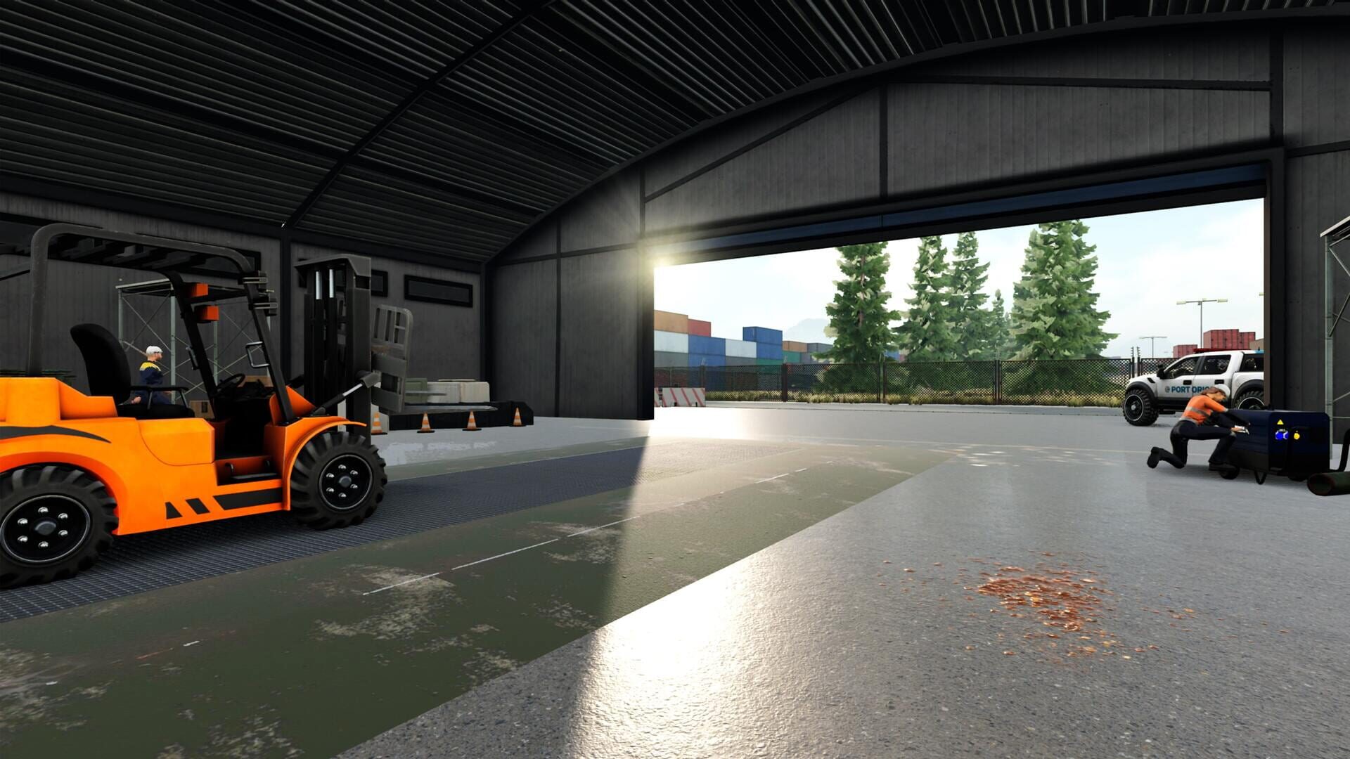 Port Logistics Simulator: Dockside Harbor Handling screenshot 1