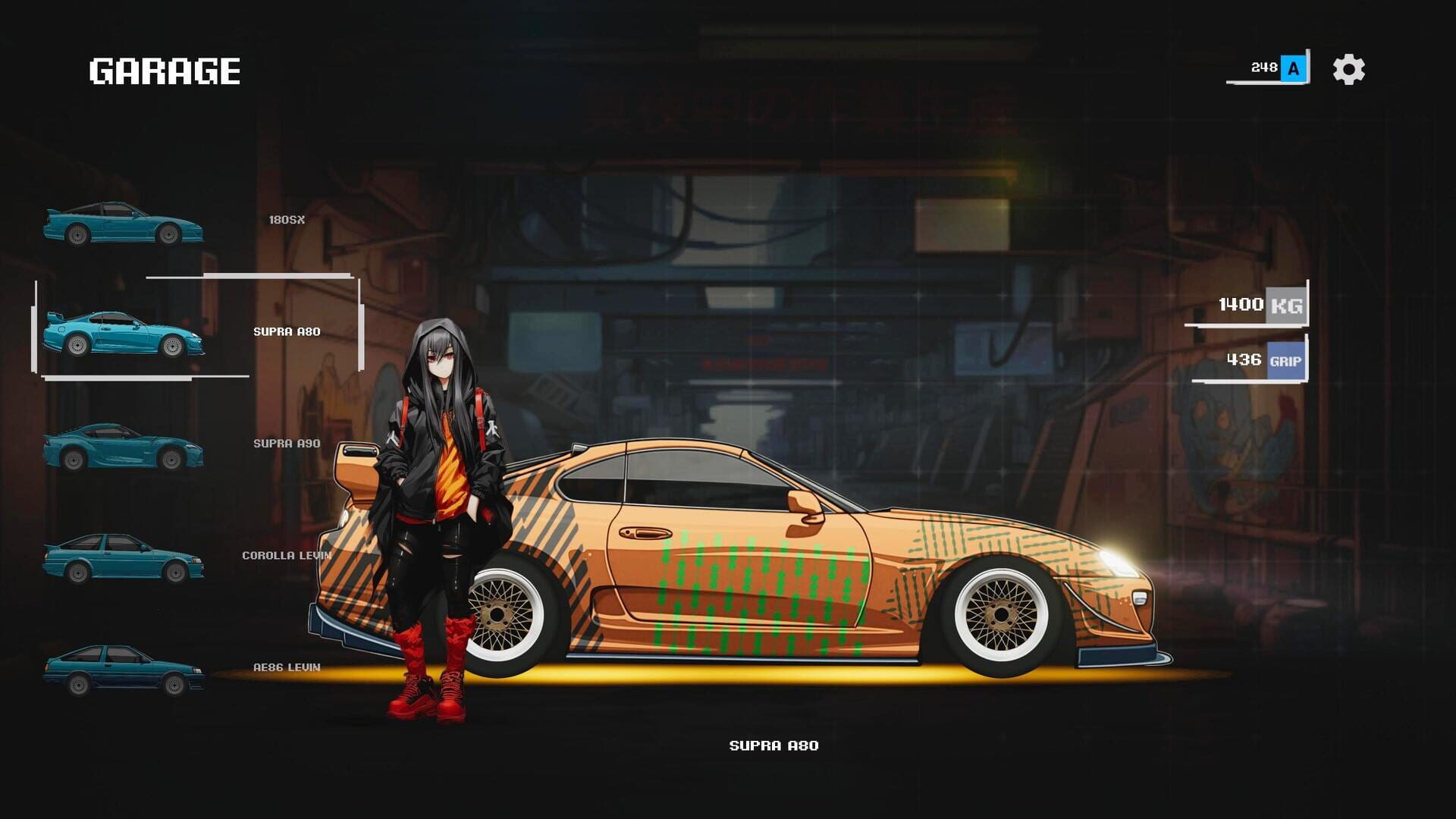 JDM Pixel Street Car Racing screenshot 1