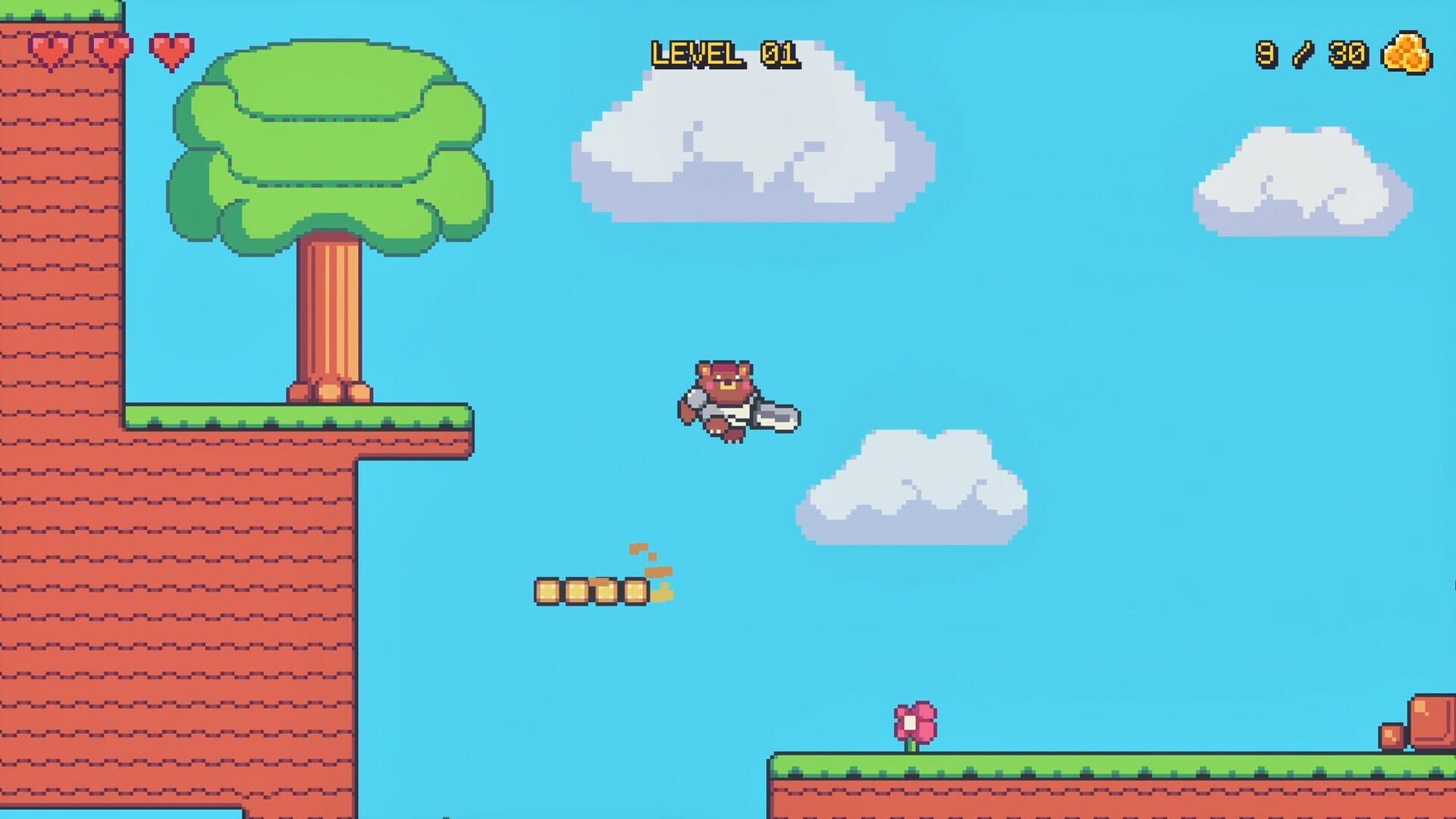 Bear Knight Honey Quest screenshot 1