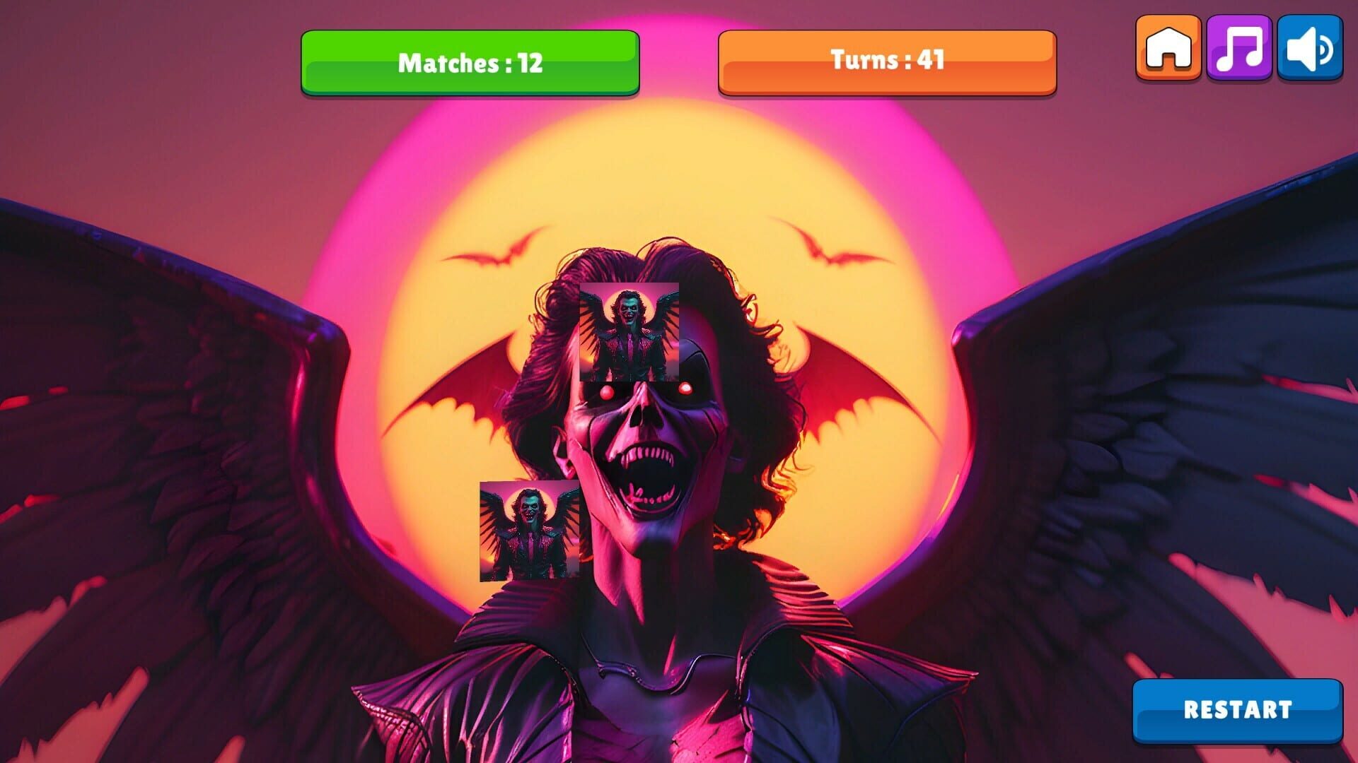 OG Memory: Synthwave Vampires screenshot 1