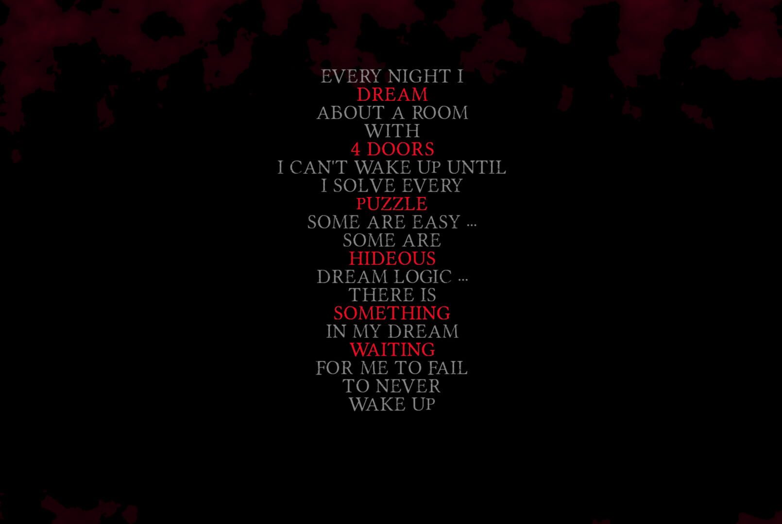 A Dream About a Room With Four Doors screenshot 1