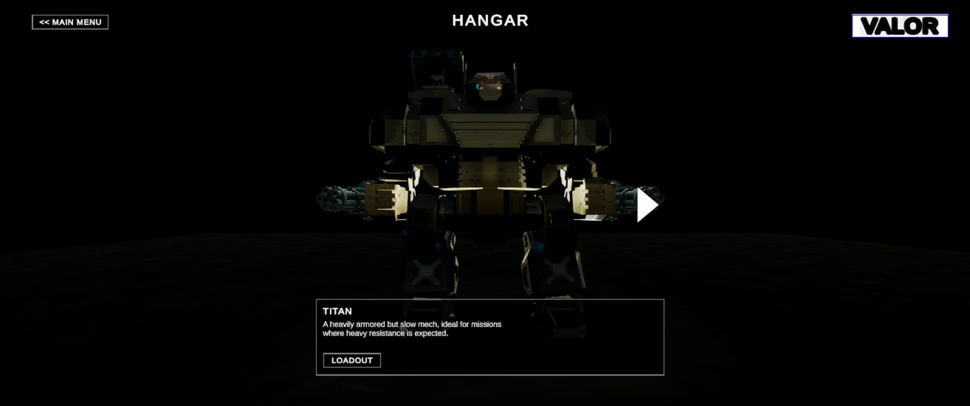 Valor screenshot 1