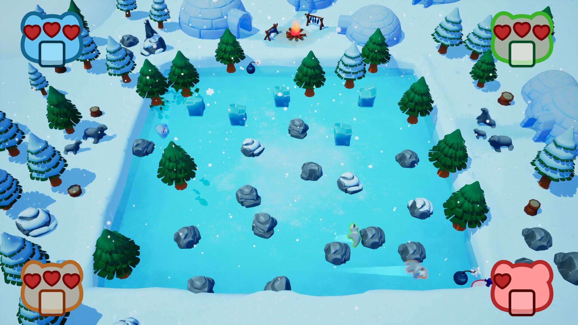 Sliding Bears screenshot 1