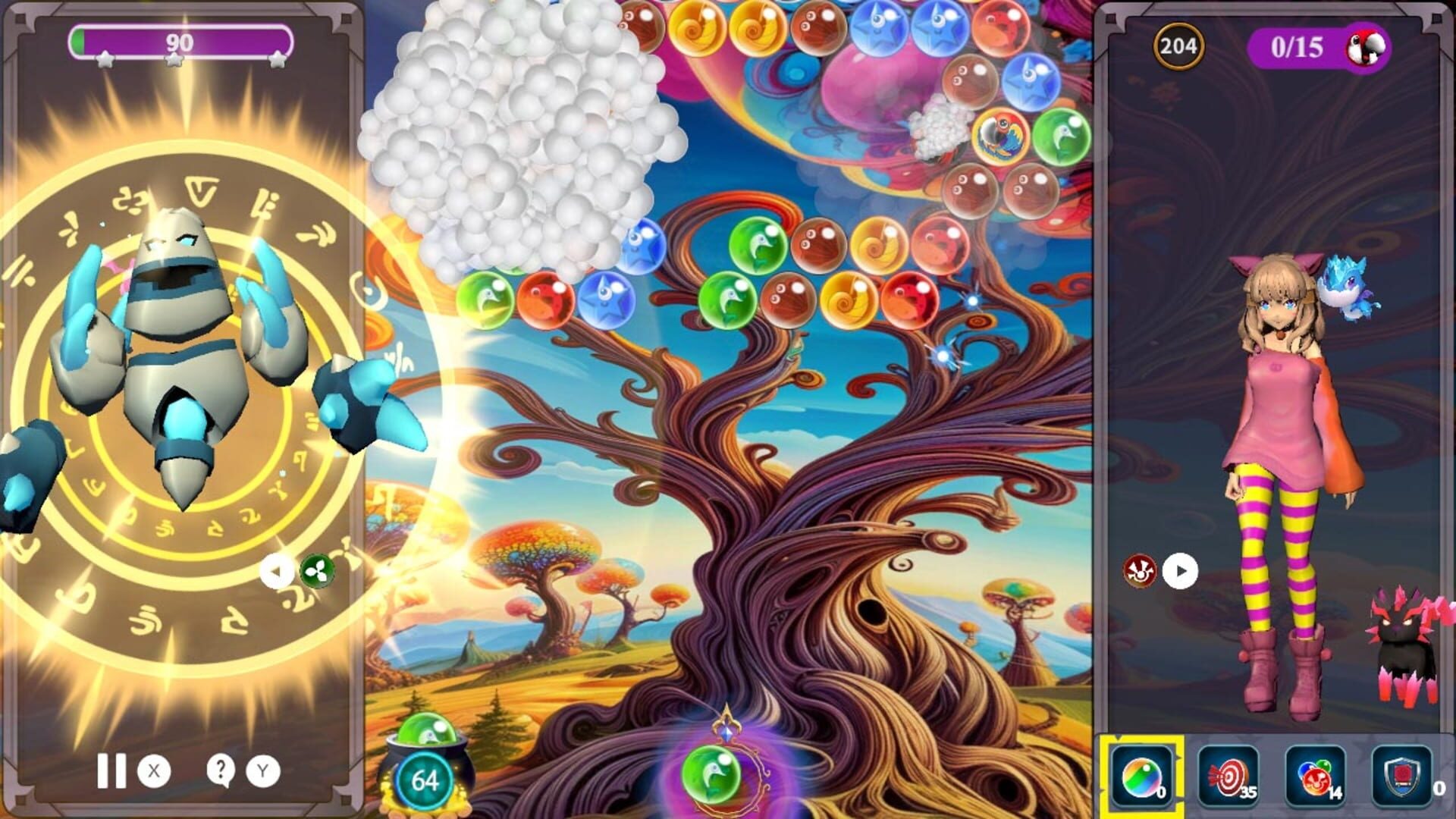 Bubble Wizard II Saga screenshot 1