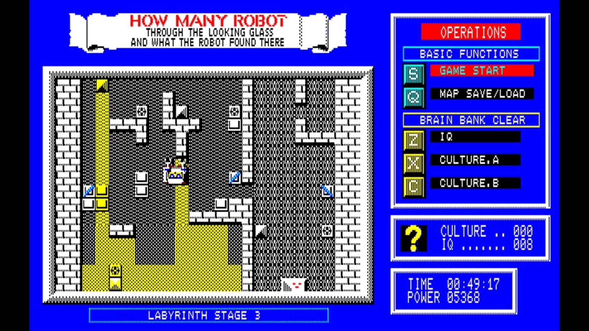 Eggconsole How Many Robot PC-8801mkIISR screenshot 1