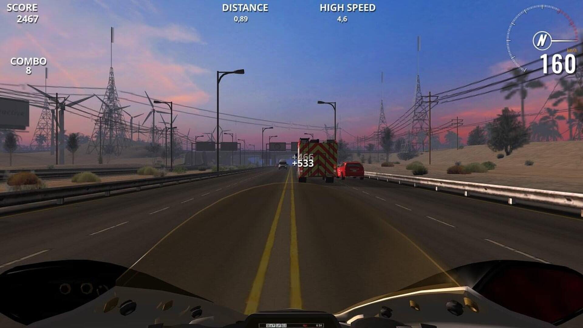 Highway Bikers: Moto Racing Simulator screenshot 1