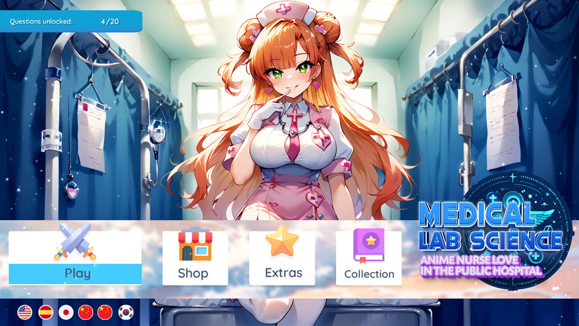 Medical Lab Science: Anime Nurse Love in the Public Hospital screenshot 1