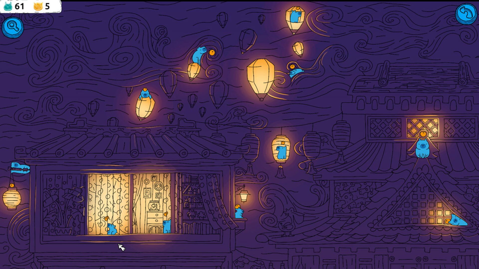 Hidden Capybaras with Orange: Collection screenshot 1