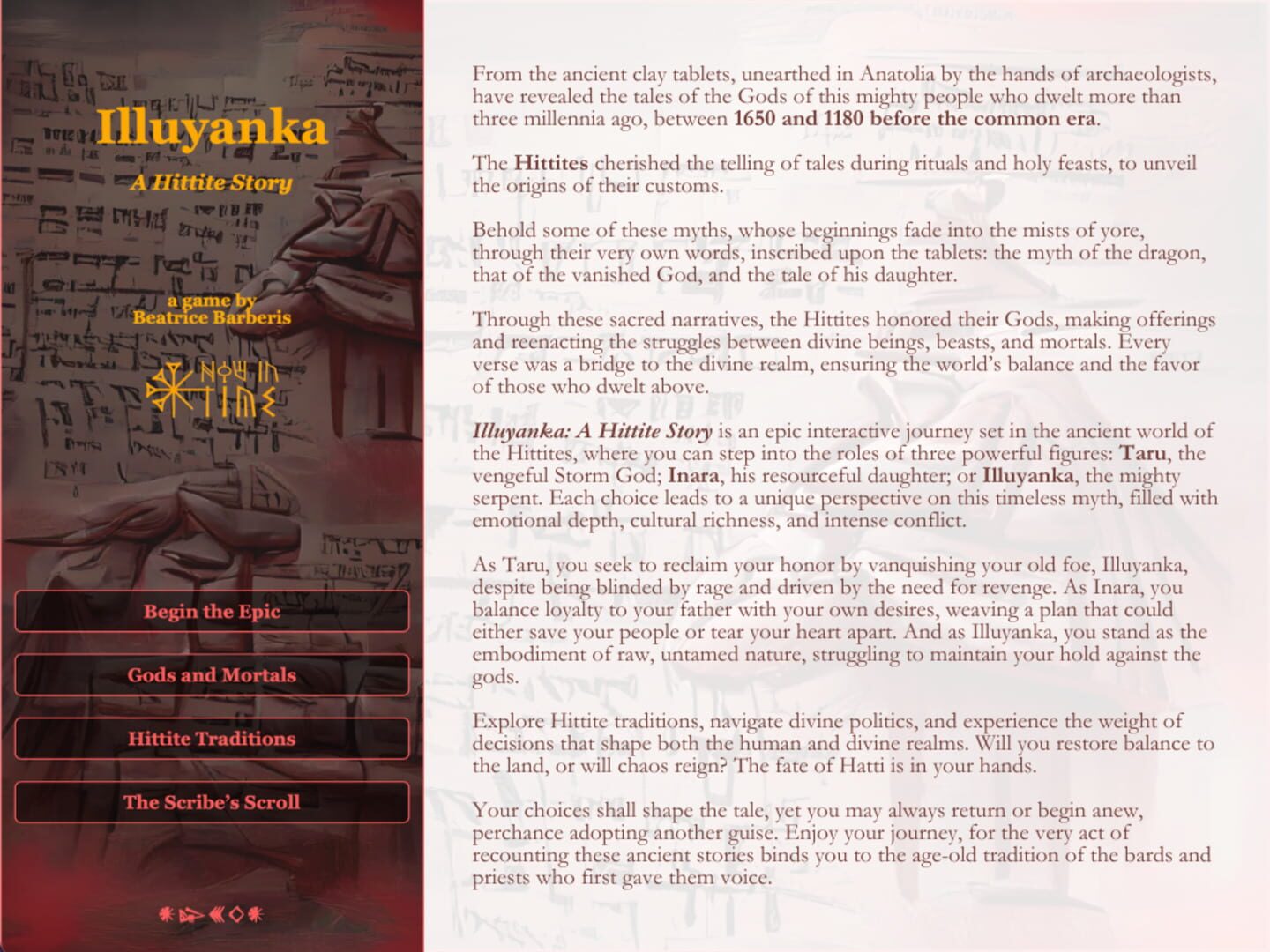 Illuyanka: A Hittite Story screenshot 1