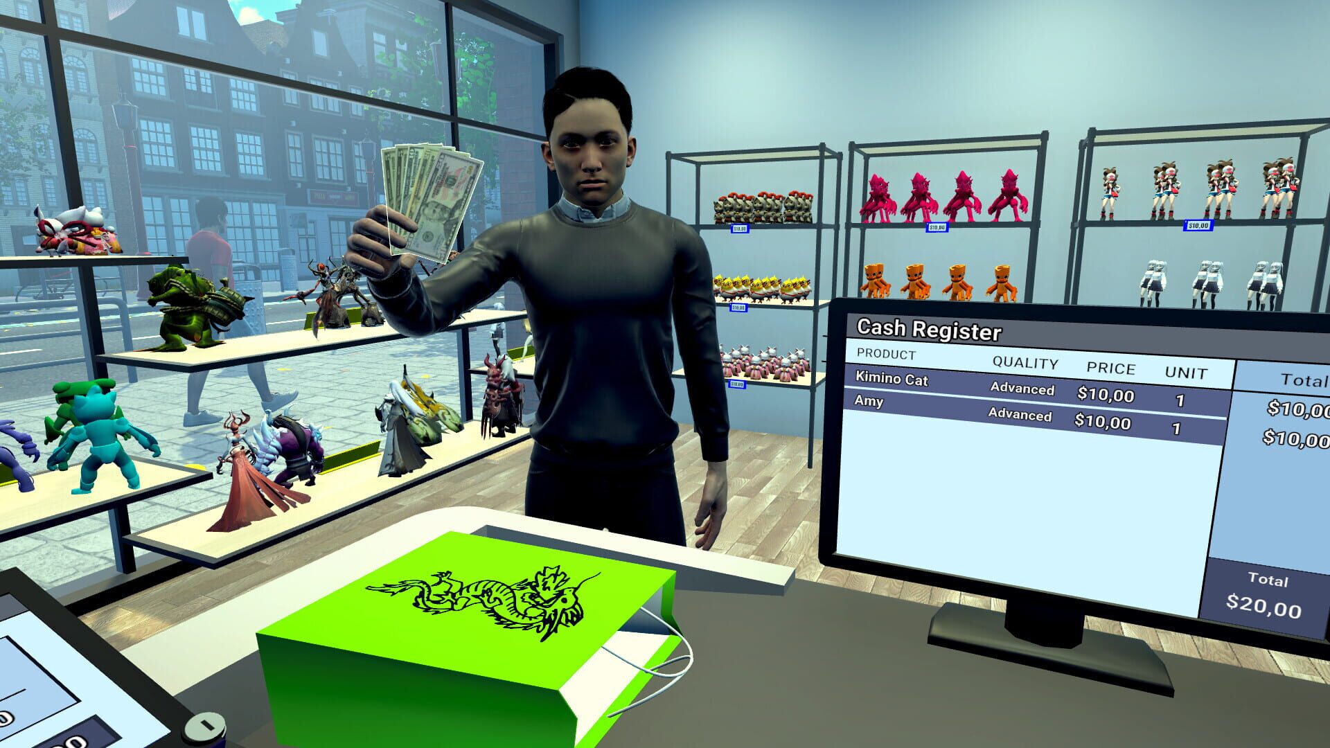 Figure Shop Simulator screenshot 1