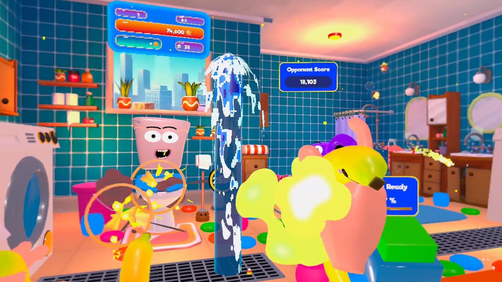 Toilet Toss screenshot 1