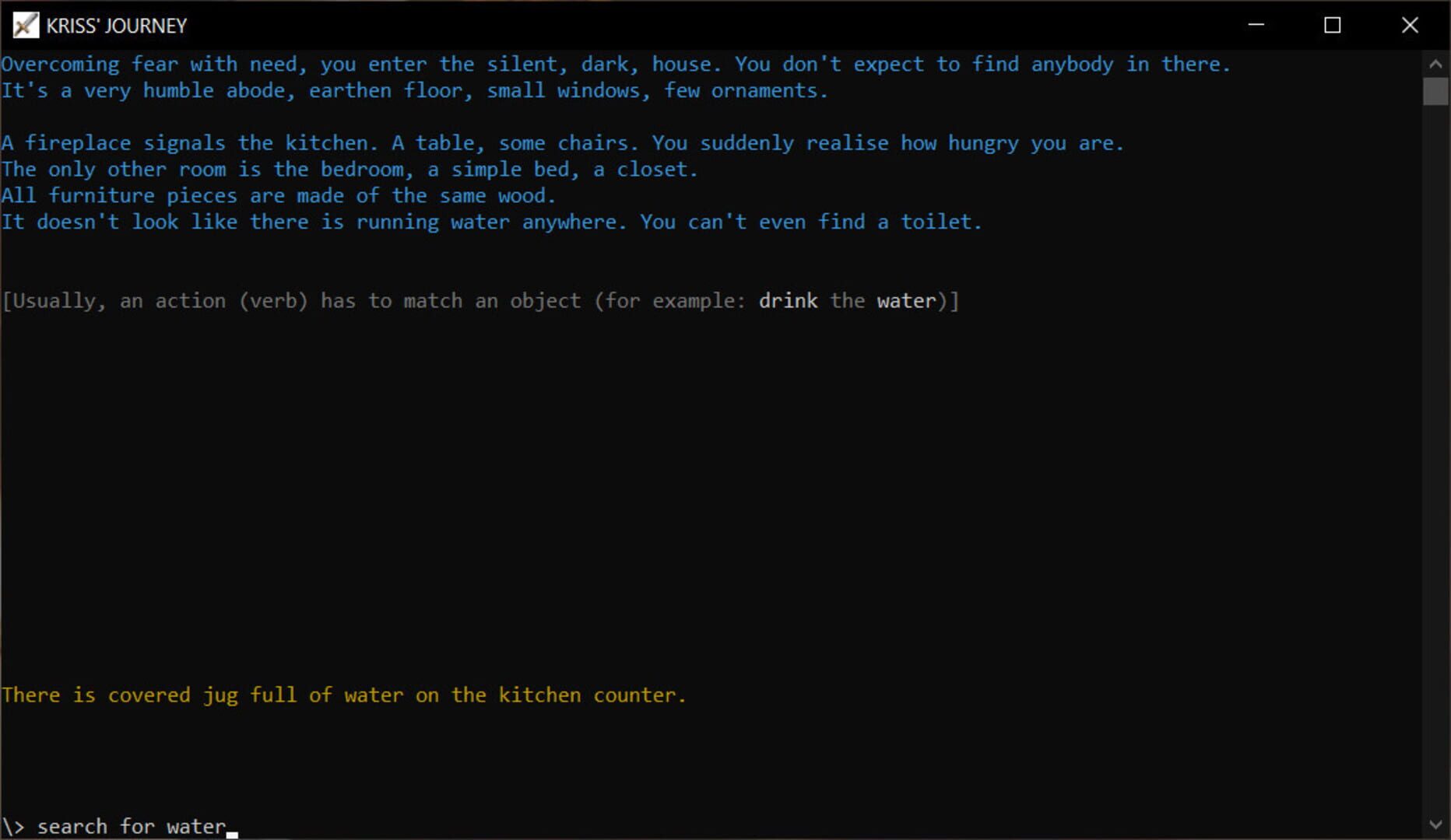 Kriss' Journey screenshot 1