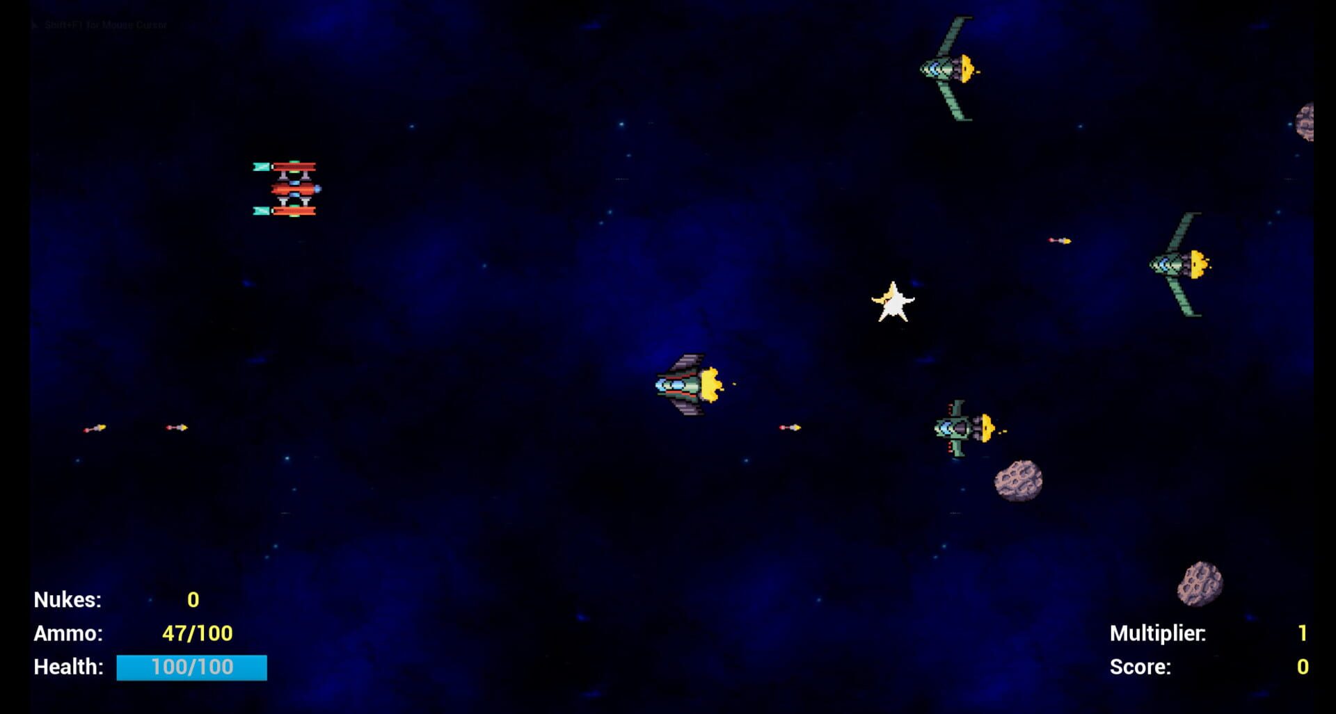Cake Space Shooter screenshot 1