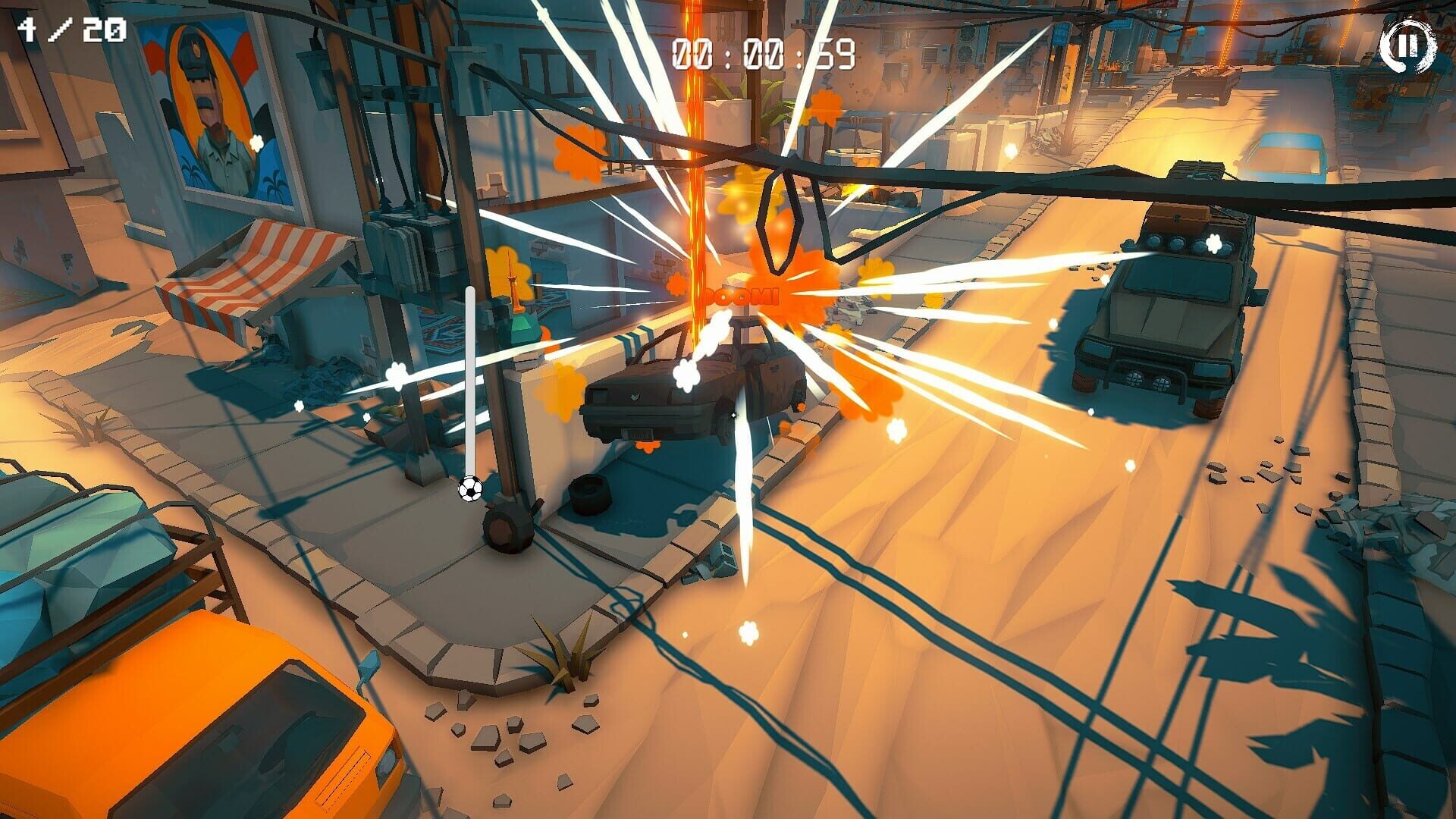 Room Football: Sand Storm screenshot 1