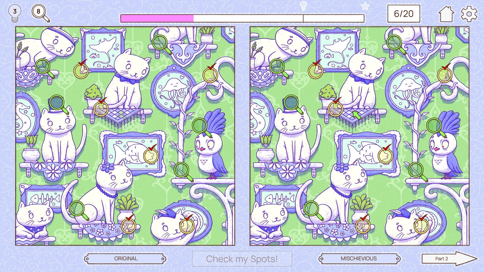 Deja View: A Spot the Difference Game screenshot 1