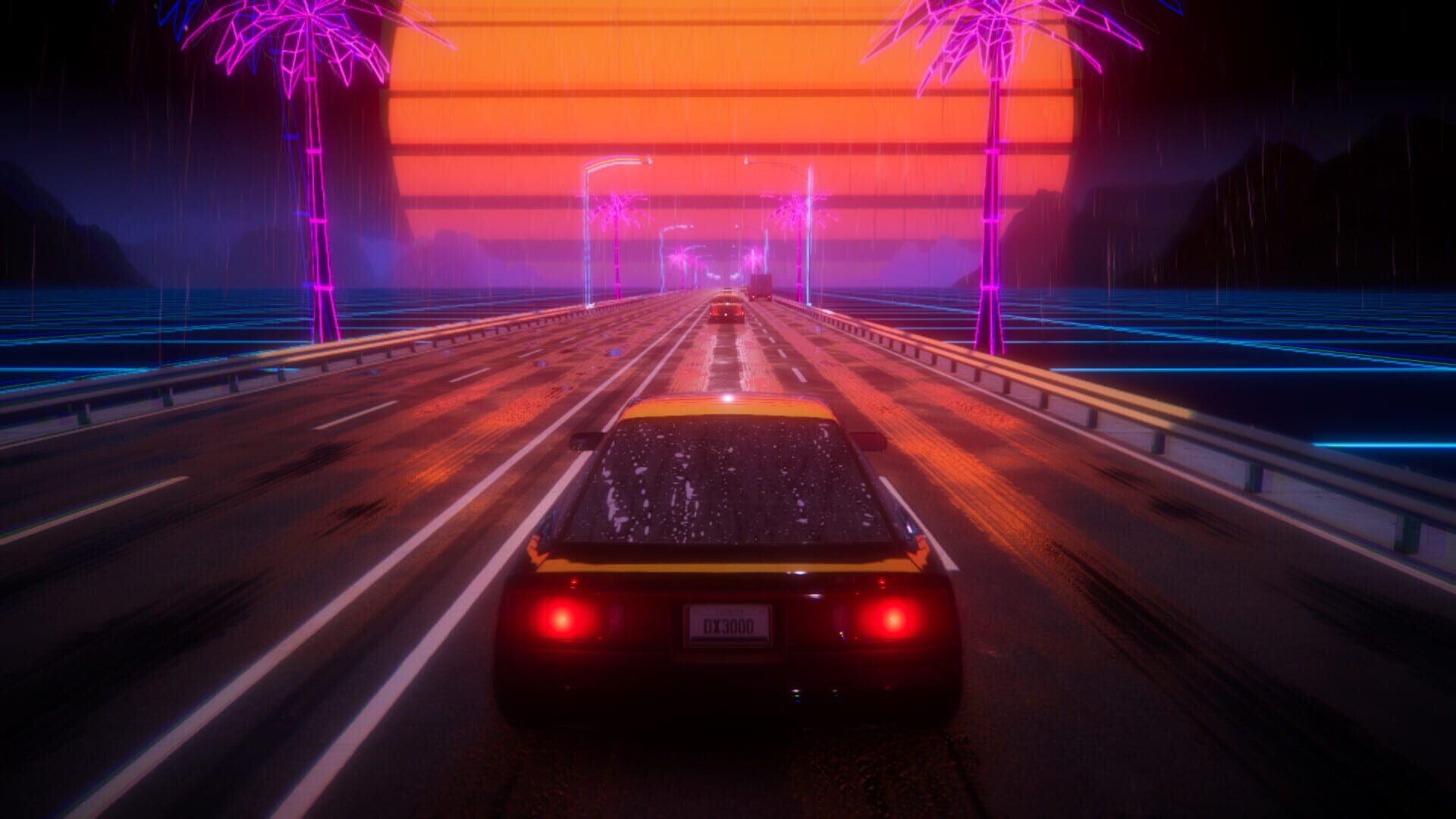 Synthwave Driver screenshot 1