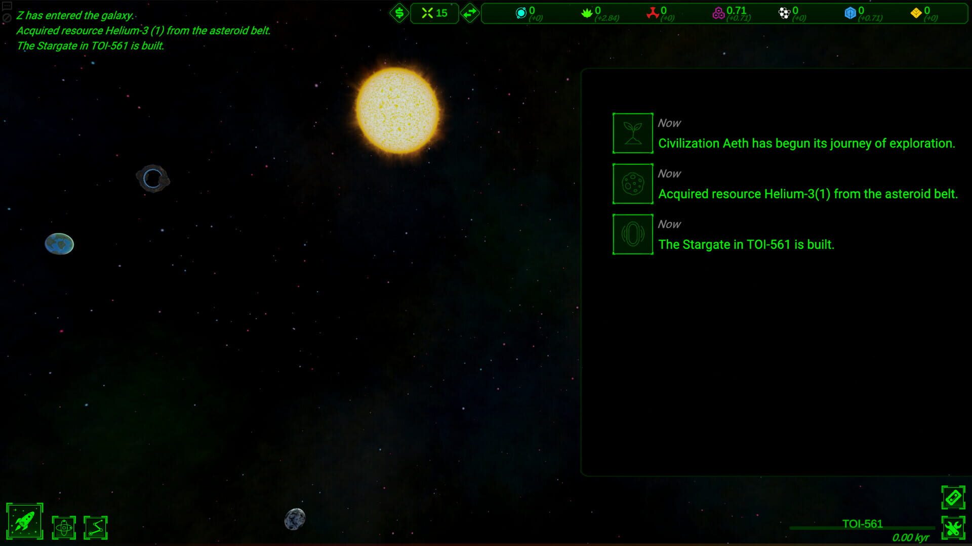 Galactic Simulator2: Stargate screenshot 1