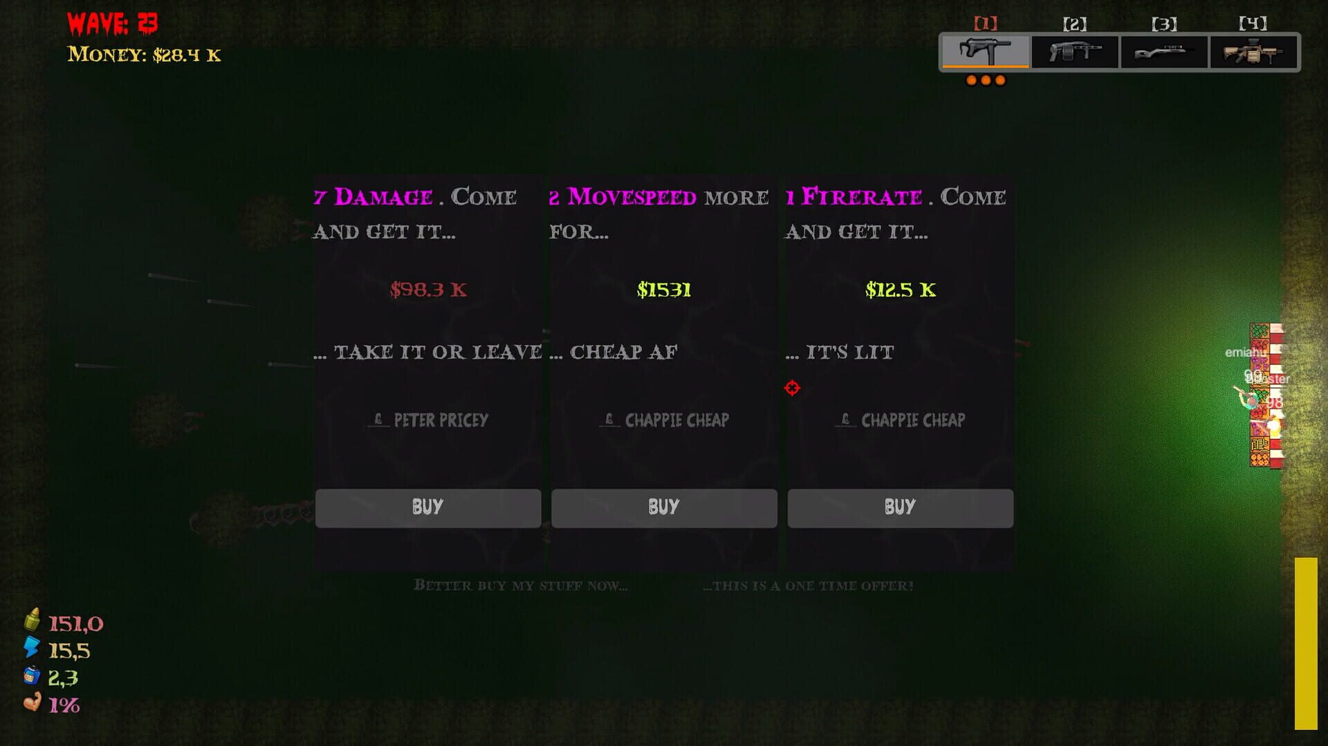 Zombocalypse screenshot 1
