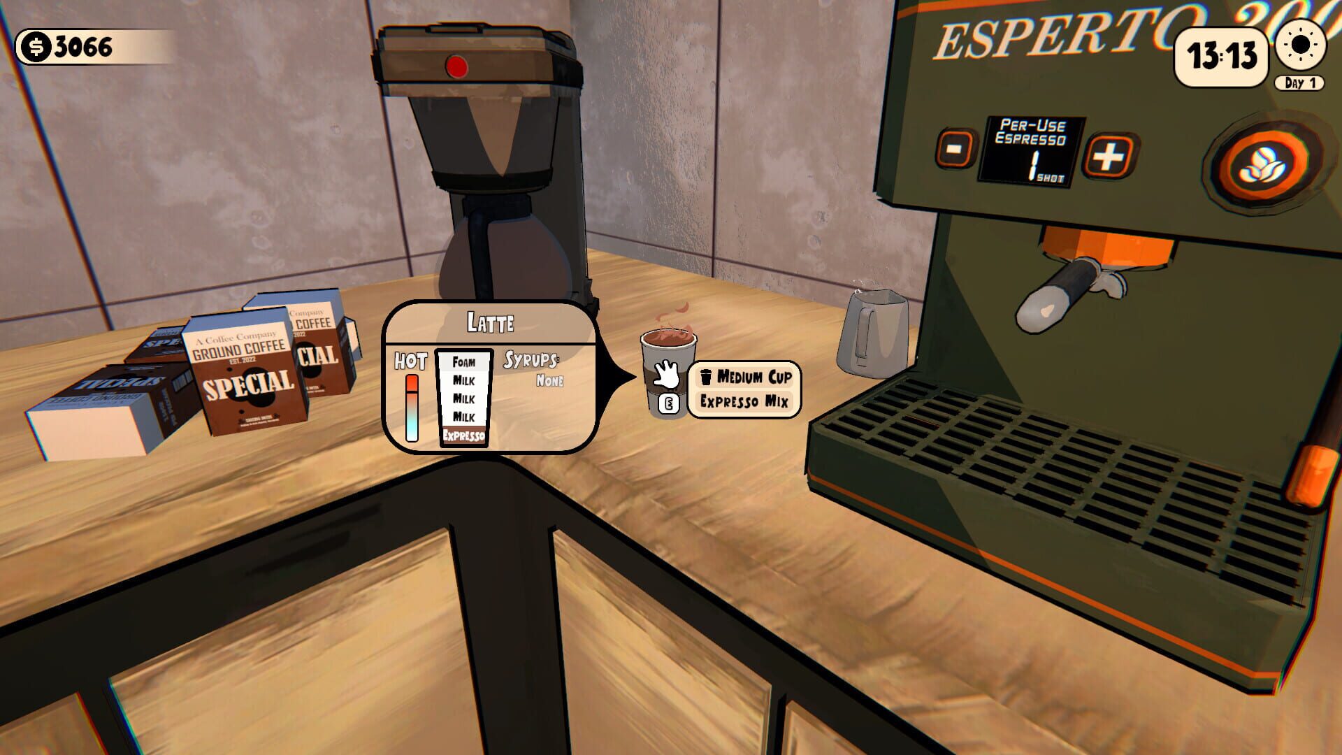Coffie Simulator screenshot 1