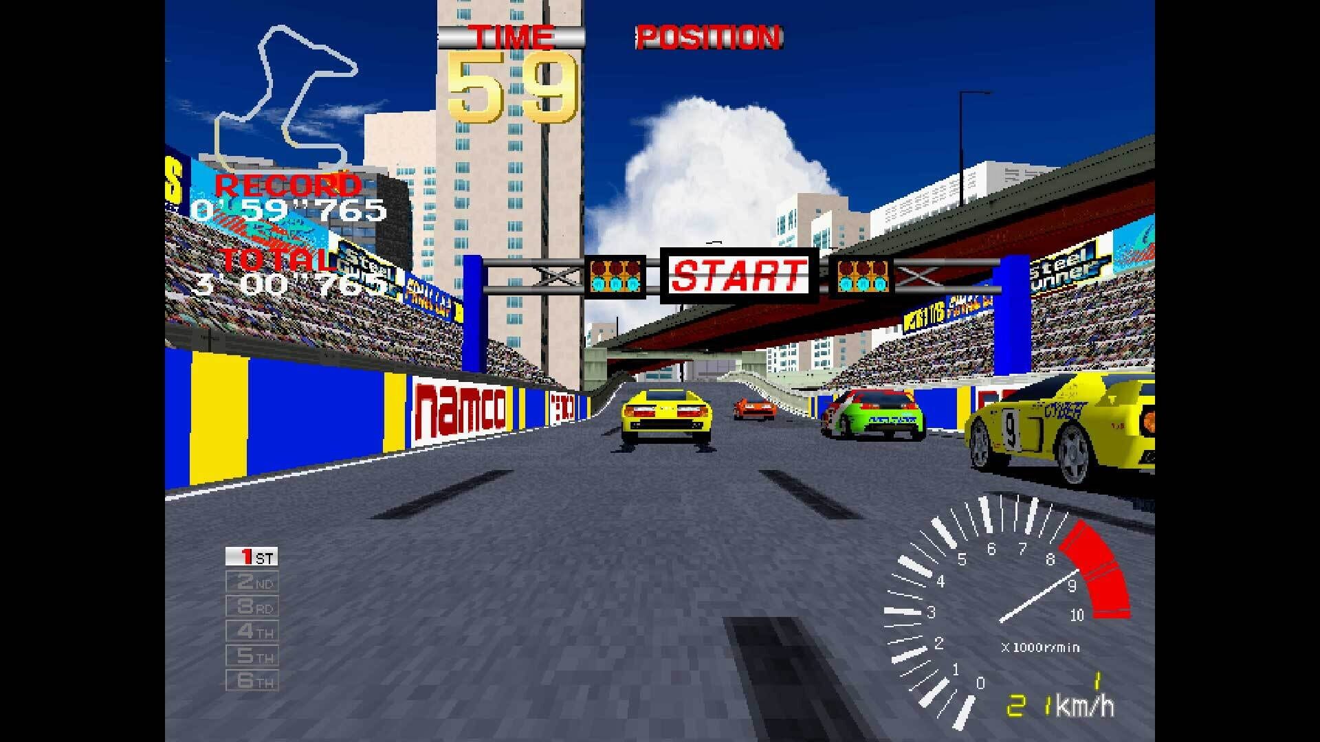 Arcade Archives 2: Ridge Racer screenshot 1