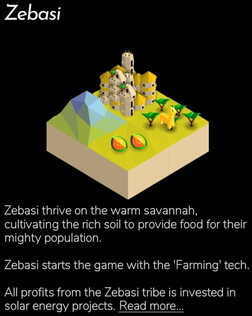 The Battle of Polytopia: Zebasi screenshot 1