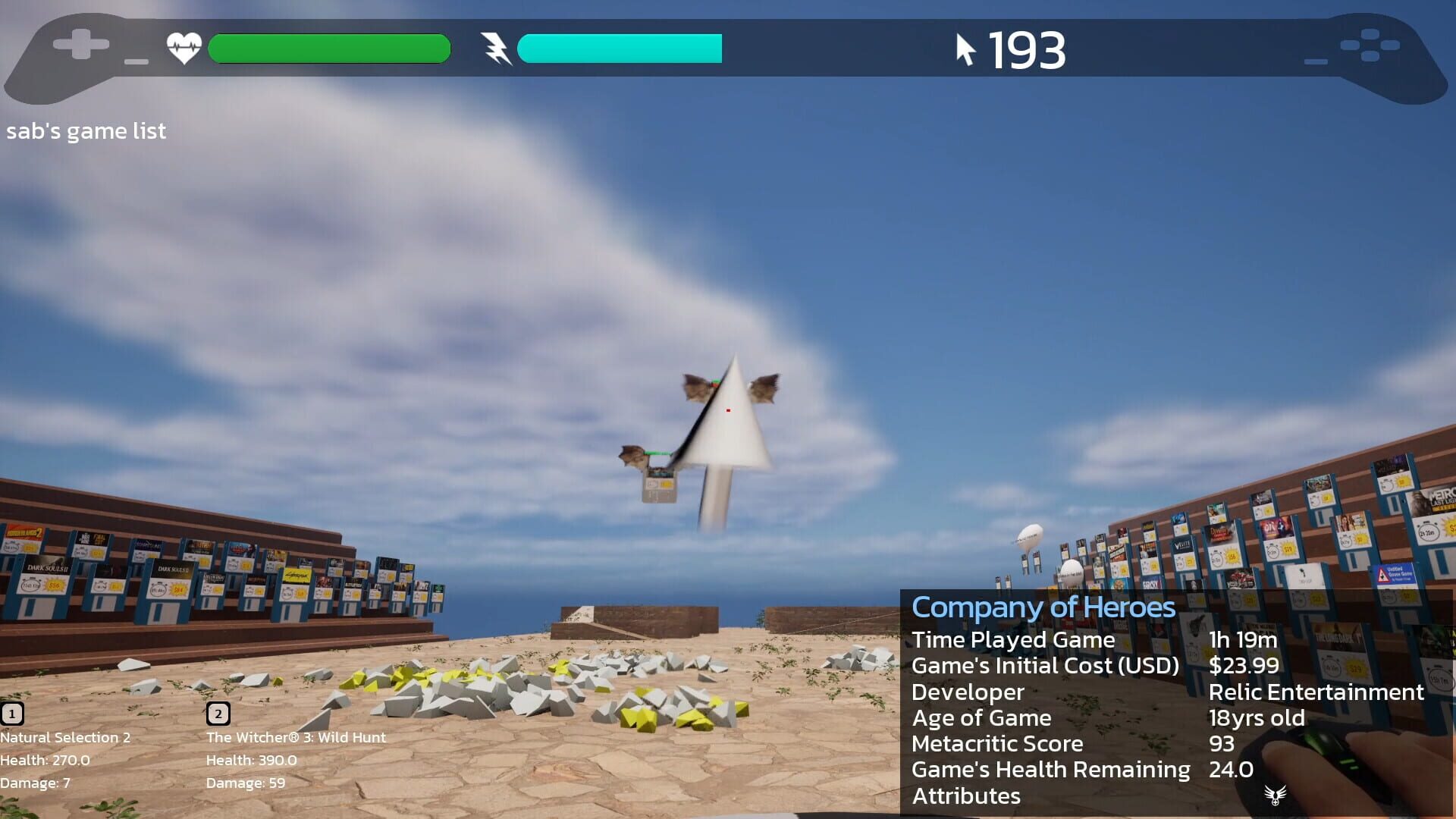 Game Quest: The Backlog Battler screenshot 1