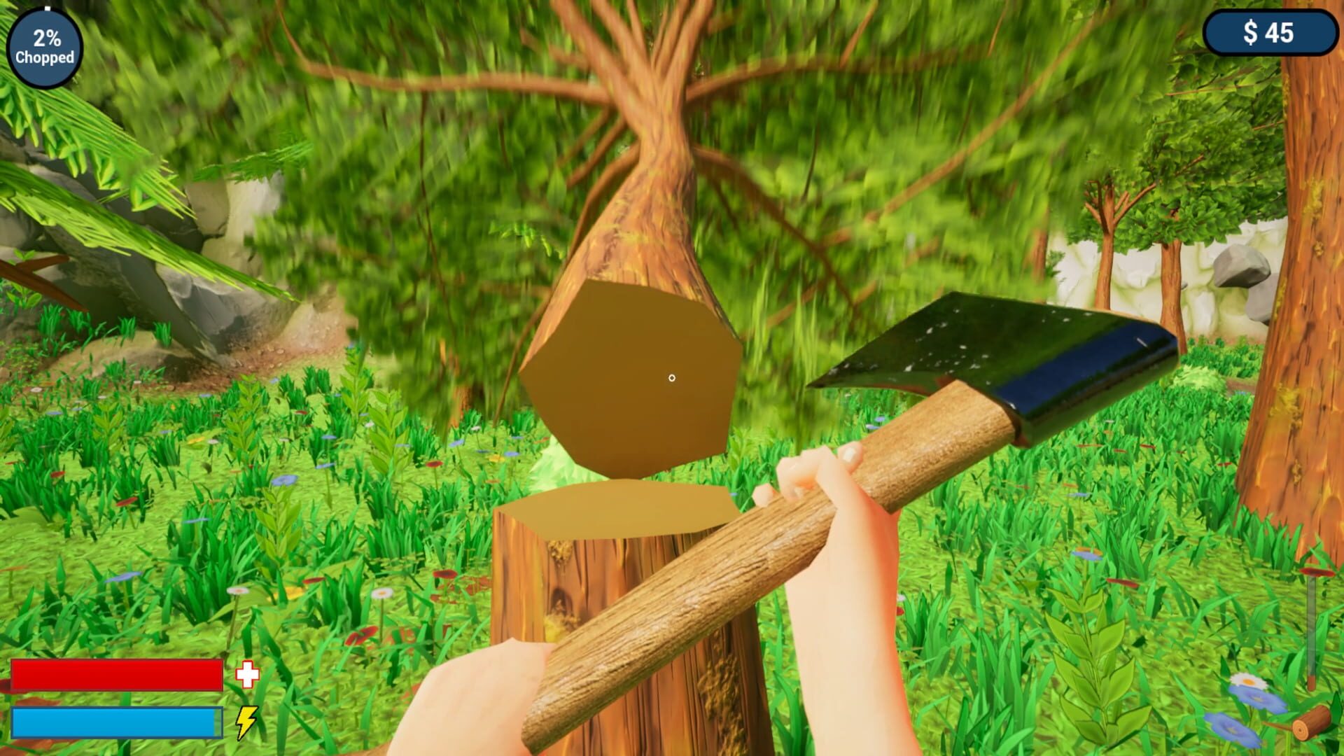 A Game About Cutting A Tree screenshot 1
