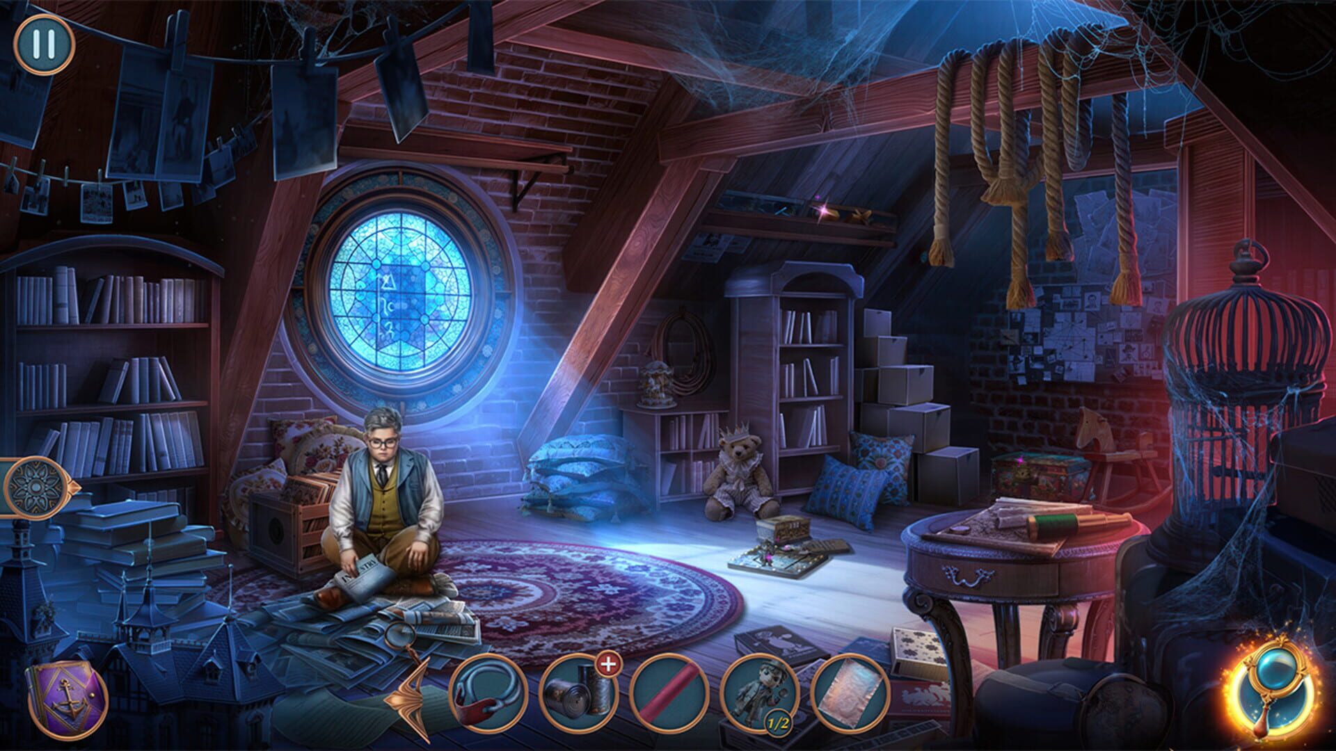Detective Club: Missing in the Fog - Collector's Edition screenshot 1