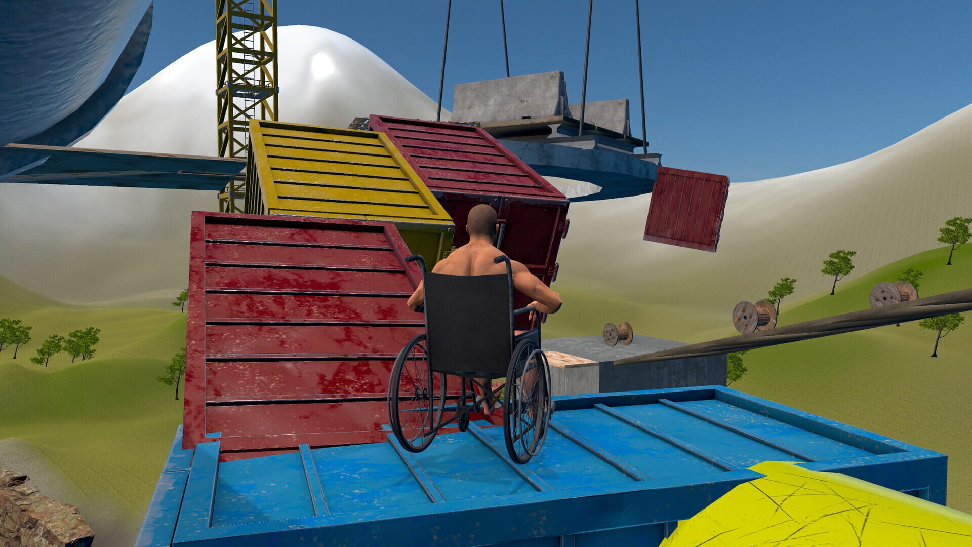 A Difficult Game About Wheelchair screenshot 1