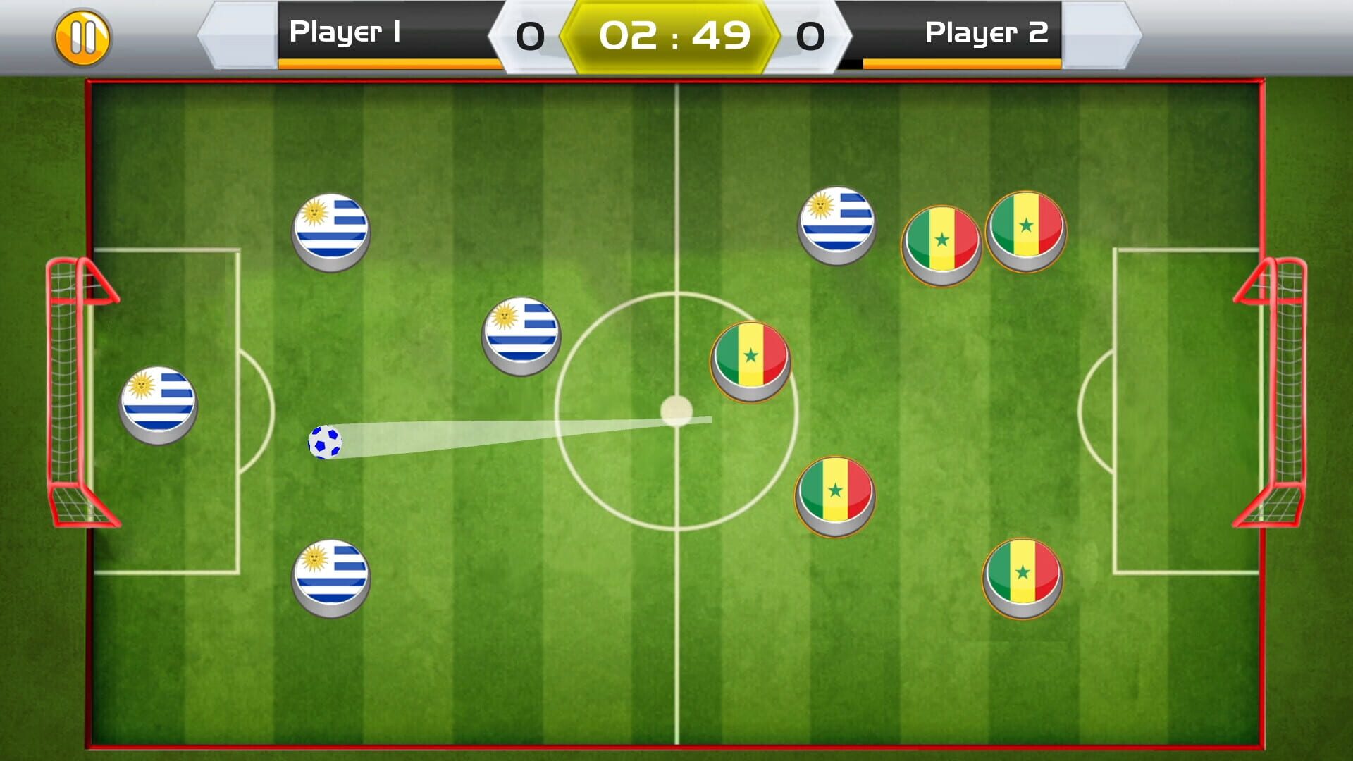 Finger Soccer screenshot 1
