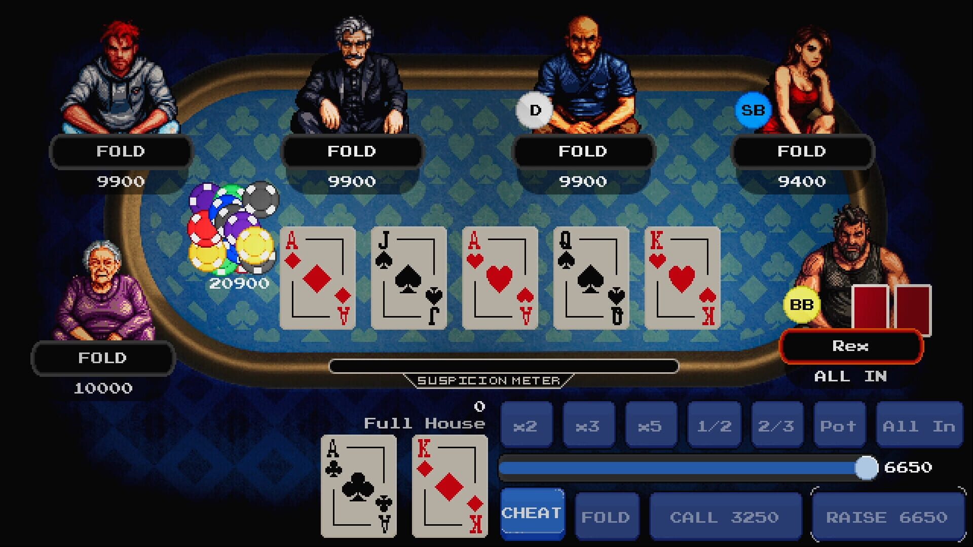 Pokertown: Cheater's Paradise screenshot 1