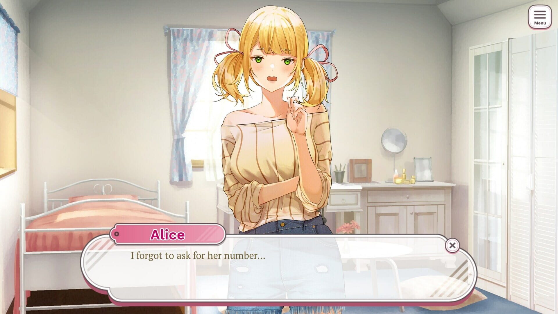 Double Date: Yuri Visual Novel screenshot 1