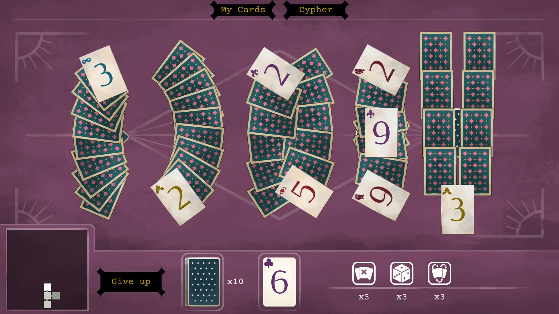 Solitaire of Stygian Shadows screenshot 1