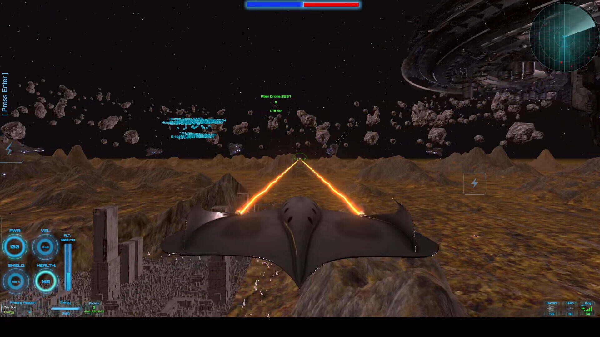 Exterminium screenshot 1
