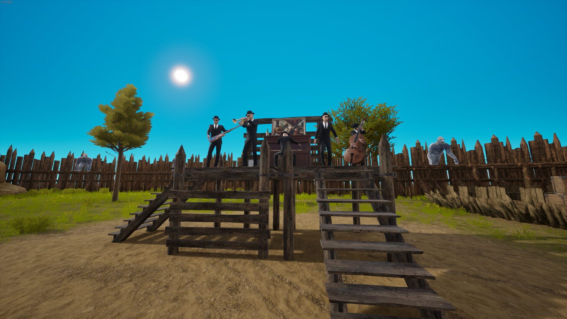 100 Men vs 1 Gorilla screenshot 1
