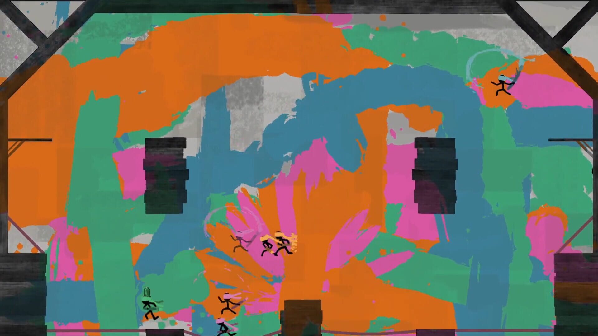 Ninjas on Trampolines screenshot 1